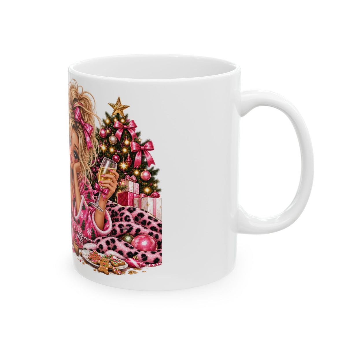 Christmas funny mug Dear Santa